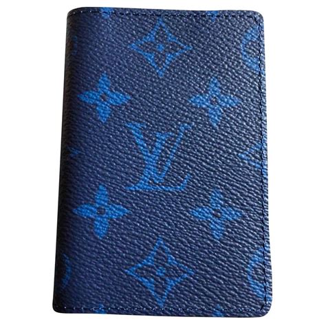 portefeuille louis vuitton homme bleu|Louis Vuitton wallet sarah.